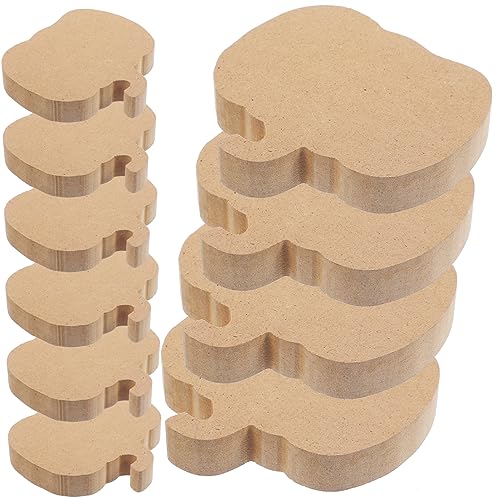 VILLFUL 10 Stück Holz Kürbis Ausschnitte Unfertige Diy Holz Kürbis Formen Für Halloween Dekoration VILLFUL 10 Stück Holz Kürbis Ausschnitte Unfertige Diy Holz Kürbis Formen Für Halloween Dekoration von VILLFUL