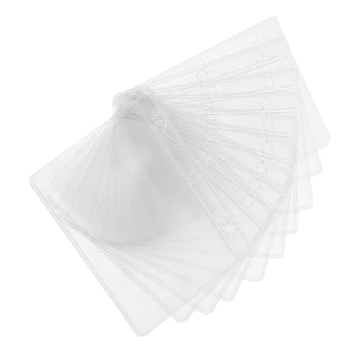 VILLFUL 10 Stück Loseblatt Buchbindertaschen Für Haushaltsbücher, Budgetumschläge Für Die Bargeldbudgetierung, Mehrzweck Budgettaschen, Kleine Loseblatttaschen, Budgetbuchtaschen, von VILLFUL