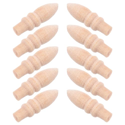 VILLFUL 10 Stück Miniatur Möbelgriffe Holz Teiliges DIY Zubehör für Puppenhäuser Langlebige Mini Haus Accessoires für Sammler und Bastelprojekte VILLFUL 10 Stück Miniatur Möbelgriffe Holz Teiliges DIY Zubehör für Puppenhäuser Langlebige Mini Haus Accessoires für Sammler und Bastelprojekte von VILLFUL