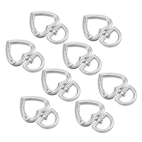 VILLFUL 10 Stück Teiliges DIY Schlüsselanhänger Herzförmige Metallanhänger aus Langlebiger Zinklegierung Glänzend Rostfrei für Taschenaccessoires und Kreatives Basteln VILLFUL 10 Stück Teiliges DIY Schlüsselanhänger Herzförmige Metallanhänger aus Langlebiger Zinklegierung Glänzend Rostfrei für Taschenaccessoires und Kreatives Basteln von VILLFUL