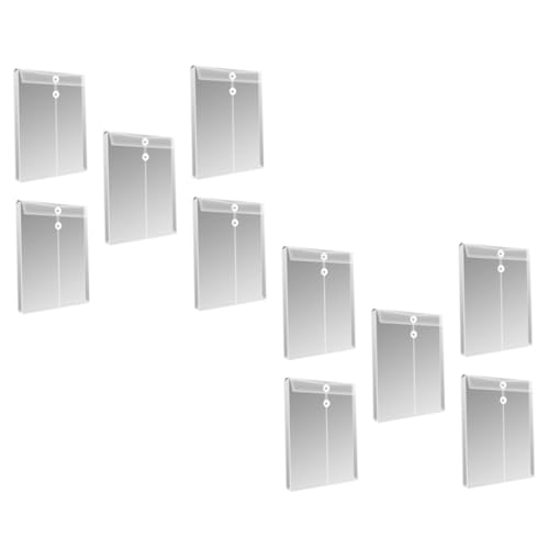 VILLFUL 10 Stück Teiliges Dokumentenaufbewahrungsset Transparente Datei Organizer Tasche für Büro Schule Zuhause Hochwertige Aufbewahrung für Unterlagen Rechnungen Fotos VILLFUL 10 Stück Teiliges Dokumentenaufbewahrungsset Transparente Datei Organizer Tasche für Büro Schule Zuhause Hochwertige Aufbewahrung für Unterlagen Rechnungen Fotos von VILLFUL