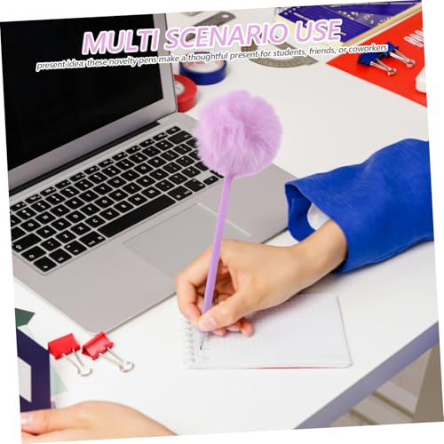 VILLFUL 10 Stück Teiliges Flauschige Plüsch Kugelschreiber Bunte Pompon Stifte Kreative Schreibgeräte Für Mädchen Schule Büro Geschenkidee VILLFUL 10 Stück Teiliges Flauschige Plüsch Kugelschreiber Bunte Pompon Stifte Kreative Schreibgeräte Für Mädchen Schule Büro Geschenkidee von VILLFUL