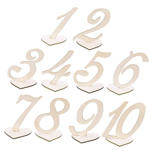 VILLFUL 10 Stück Teiliges Holz Tischkarten mit Herzform Halter für Hochzeiten Geburtstagsfeiern Tischdekoration Wiederverwendbar und Modern VILLFUL 10 Stück Teiliges Holz Tischkarten mit Herzform Halter für Hochzeiten Geburtstagsfeiern Tischdekoration Wiederverwendbar und Modern von VILLFUL