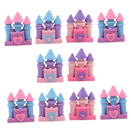 VILLFUL 10 Stück Teiliges Kawaii Radiergummi Niedliche Cartoon Radiergummis für Mädchen Kreative und Tragbare Bleistiftradierer Belohnungen für Klassenzimmer und von VILLFUL