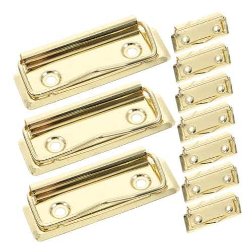 VILLFUL 10 Stück Teiliges Klemmbrett Klemmen aus Robustem Aluminiumlegierung Starke Haltekraft Vielseitig Einsetzbar für Büro Schule und Präsentationen Praktische Metallclips für VILLFUL 10 Stück Teiliges Klemmbrett Klemmen aus Robustem Aluminiumlegierung Starke Haltekraft Vielseitig Einsetzbar für Büro Schule und Präsentationen Praktische Metallclips für von VILLFUL