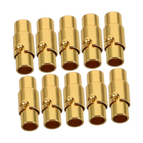 VILLFUL 10 Stück Teiliges Magnetische Schmuckverschlüsse für Armbänder Diy Schmuckverbinder Kupfer Stylische und Zuverlässige Kettenverschlüsse für Kreative Schmuckherstellung VILLFUL 10 Stück Teiliges Magnetische Schmuckverschlüsse für Armbänder Diy Schmuckverbinder Kupfer Stylische und Zuverlässige Kettenverschlüsse für Kreative Schmuckherstellung von VILLFUL