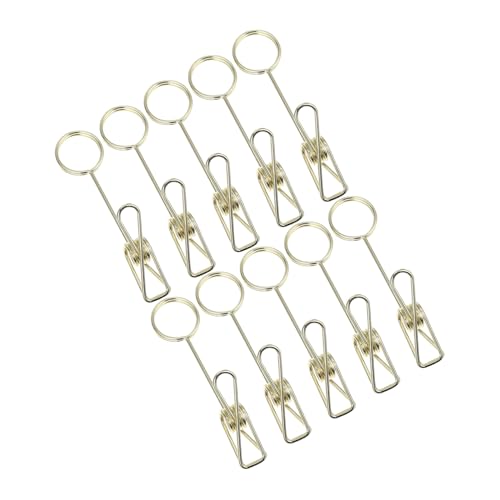 VILLFUL 10 Stück Teiliges Memo Clip Doppelendige Metall fotoclips in Roségold Vielseitige Kartenhalter für Tischkarten Menükarten Namenskarten und Hochzeitstischnummern Stabile Foto VILLFUL 10 Stück Teiliges Memo Clip Doppelendige Metall fotoclips in Roségold Vielseitige Kartenhalter für Tischkarten Menükarten Namenskarten und Hochzeitstischnummern Stabile Foto von VILLFUL
