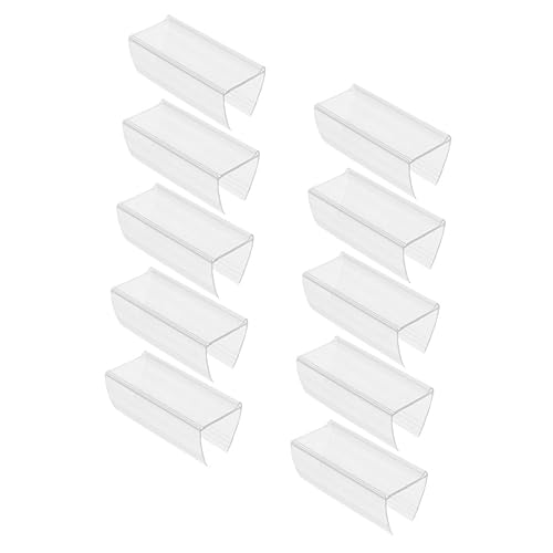 VILLFUL 10 Stück Teiliges Preisschildhalter Stabil Einfach zu Montieren für Supermarkt Regal Etikettenhalter Transparent Vielseitig Einsetzbar Platzsparend und Leicht Transportierbar VILLFUL 10 Stück Teiliges Preisschildhalter Stabil Einfach zu Montieren für Supermarkt Regal Etikettenhalter Transparent Vielseitig Einsetzbar Platzsparend und Leicht Transportierbar von VILLFUL