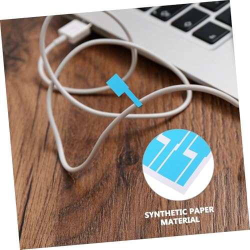 VILLFUL 10 Stück Teiliges Selbstklebendes Kabel etiketten Blaue Identifikationsaufkleber Wasserfest Reißfest Ölbeständig zum Beschriften und Organisieren von Netzwerkkabeln im Büro VILLFUL 10 Stück Teiliges Selbstklebendes Kabel etiketten Blaue Identifikationsaufkleber Wasserfest Reißfest Ölbeständig zum Beschriften und Organisieren von Netzwerkkabeln im Büro von VILLFUL