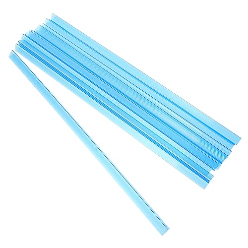VILLFUL 10 Stück Teiliges Transparente Binder Clips aus Starke und Sichere Halterung für Lose für Büro und Schule Rutschfest und Langlebig von VILLFUL
