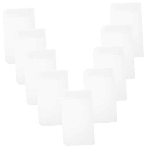 VILLFUL 10 Stück Teiliges Transparente Binder Taschen besonders Dicke Dokumentenhüllen Vielseitige Aufbewahrungstaschen für Rechnungen Belege und Karten Passend für Ringordner VILLFUL 10 Stück Teiliges Transparente Binder Taschen besonders Dicke Dokumentenhüllen Vielseitige Aufbewahrungstaschen für Rechnungen Belege und Karten Passend für Ringordner von VILLFUL