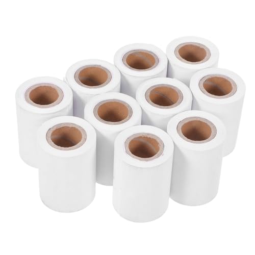 VILLFUL 10 Stück Thermodrucker Papierrollen für Kassen für Einzelhandel und Effizientes Quittungsdrucken Lesbarkeit und Einfache Handhabung von VILLFUL