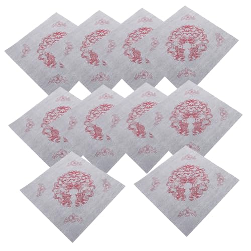 VILLFUL 10 Stück Traditionelles Chinesisches Kalligraphie Übungstuch für Anfänger und Senioren für Zuhause und Schule VILLFUL 10 Stück Traditionelles Chinesisches Kalligraphie Übungstuch für Anfänger und Senioren für Zuhause und Schule von VILLFUL