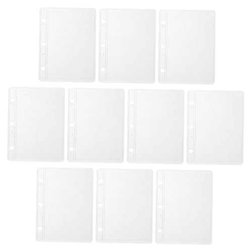 VILLFUL 10 Stück Transparente Budget Buch Taschen Vielseitige Binder Zubehör Pouches zum Organisieren von Notizen und Visitenkarten Passend für Ringbücher und Haushaltsplaner VILLFUL 10 Stück Transparente Budget Buch Taschen Vielseitige Binder Zubehör Pouches zum Organisieren von Notizen und Visitenkarten Passend für Ringbücher und Haushaltsplaner von VILLFUL