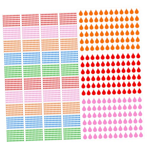 VILLFUL 100 Blatt Beschreibbare Tropfen-indexaufkleber Dekorative Planer-tabs in Farben Selbstklebende Sticker für Scrapbooking Notizbücher Tagebücher und Organisationszwecke VILLFUL 100 Blatt Beschreibbare Tropfen-indexaufkleber Dekorative Planer-tabs in Farben Selbstklebende Sticker für Scrapbooking Notizbücher Tagebücher und Organisationszwecke von VILLFUL
