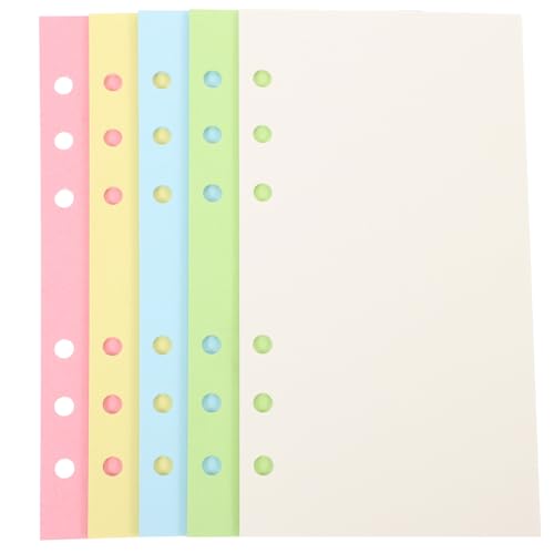 VILLFUL 100 Blatt Blanko Nachfüllpapier Gelocht Lose Einlagen für Ringordner Büro Schule Flexibel Verwendbar Glattes Schreibpapier VILLFUL 100 Blatt Blanko Nachfüllpapier Gelocht Lose Einlagen für Ringordner Büro Schule Flexibel Verwendbar Glattes Schreibpapier von VILLFUL