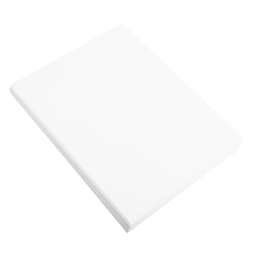 VILLFUL 100 Blatt Selbstklebende Etiketten Matte Druckbare Aufkleber für Adressen Lagerung und Kleine Unternehmen Kompatibel mit Tintenstrahldruckern Beschriftbar Abziehbar Professionelle von VILLFUL