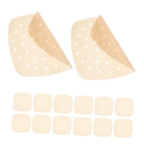 VILLFUL 100 Stück Backpapier für Heißluftfritteuse Antihaft Pergamentpapier mit Löchern Ölfest Passend für Bratpfanne Mikrowelle Dampfgarer Ungebleicht Vielseitig Einsetzbar VILLFUL 100 Stück Backpapier für Heißluftfritteuse Antihaft Pergamentpapier mit Löchern Ölfest Passend für Bratpfanne Mikrowelle Dampfgarer Ungebleicht Vielseitig Einsetzbar von VILLFUL
