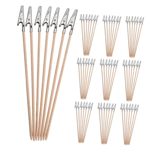 VILLFUL 100 Stück Dekorativer Clip Selbst Färbende Clips Cliphalter Bastelzubehör Zum Ausmalen Zum Selbermachen Krokodilklemmen Modellspritzklammern Bambus VILLFUL 100 Stück Dekorativer Clip Selbst Färbende Clips Cliphalter Bastelzubehör Zum Ausmalen Zum Selbermachen Krokodilklemmen Modellspritzklammern Bambus von VILLFUL