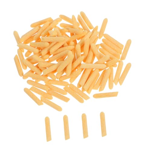 VILLFUL 100 Stück Ersatzspitze für Markierstifte Ersatzmarkierungsspitzen Marker -Stiftnibs Markerspitzen Farbstifte nachfüllbar Ersatzspitzen für Markierungsstifte Nylon Gelb von VILLFUL