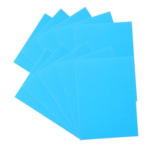 VILLFUL 100 Stück Farbiges Druckerpapier Blau M² Reißfest Schnelltrocknend für Drucker und DIY Bastelarbeiten Schule und Büro Lebendige Farben von VILLFUL