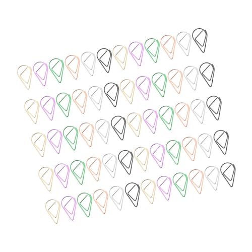 VILLFUL 100 Stück Förmige Büroklammern Kreative Mini Papierclips für Büro Schule Diy Lesezeichen Fotoalben und Namenskarten Metallisch VILLFUL 100 Stück Förmige Büroklammern Kreative Mini Papierclips für Büro Schule Diy Lesezeichen Fotoalben und Namenskarten Metallisch von VILLFUL
