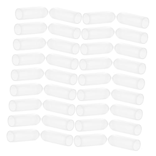 VILLFUL 100 Stück Haarband Endkappen Transparente Diy Haarschmuck Zubehör für Designs Zuverlässiger Ersatz für Beschädigte Enden zu Befestigen und Schonend für Haar VILLFUL 100 Stück Haarband Endkappen Transparente Diy Haarschmuck Zubehör für Designs Zuverlässiger Ersatz für Beschädigte Enden zu Befestigen und Schonend für Haar von VILLFUL