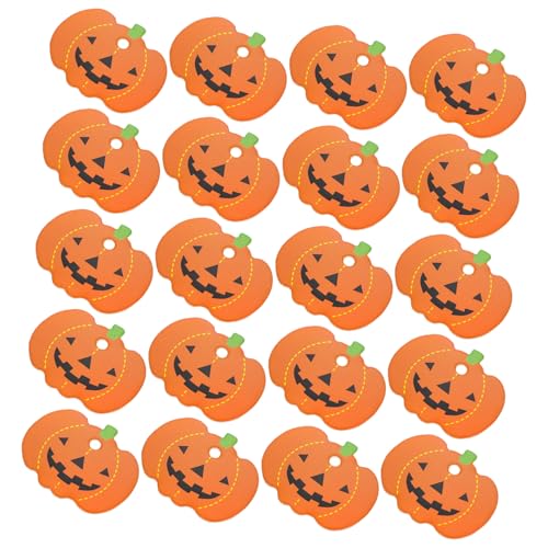 VILLFUL 100 Stück Halloween Anhänger Papier Hängende Kürbis Etiketten Dekoration Kürbisform Party Dekorationsanhänger Leicht Tragbar für Halloween Feier VILLFUL 100 Stück Halloween Anhänger Papier Hängende Kürbis Etiketten Dekoration Kürbisform Party Dekorationsanhänger Leicht Tragbar für Halloween Feier von VILLFUL