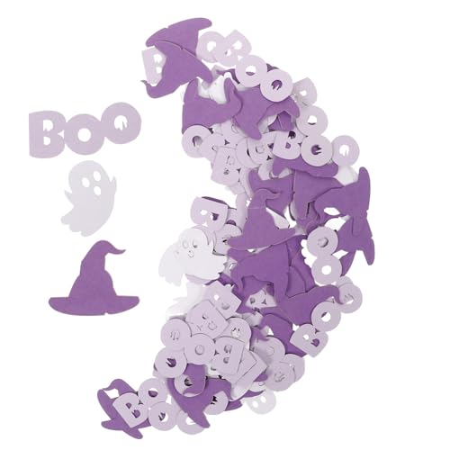 VILLFUL Zaubererhut Geister Konfetti Halloween-dekoration Tischkonfetti Papierkonfetti Halloween-wurfrequisiten VILLFUL Zaubererhut Geister Konfetti Halloween-dekoration Tischkonfetti Papierkonfetti Halloween-wurfrequisiten von VILLFUL
