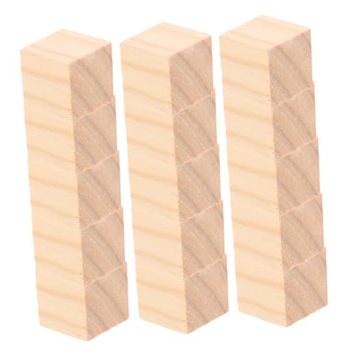 VILLFUL 100 Stück Holz Würfel Quadratisch Natürliche Holzblöcke zum Basteln DIY Kreative Holzbausteine Pädagogisch Vielseitig für Erwachsene VILLFUL 100 Stück Holz Würfel Quadratisch Natürliche Holzblöcke zum Basteln DIY Kreative Holzbausteine Pädagogisch Vielseitig für Erwachsene von VILLFUL
