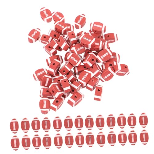 VILLFUL 100 Stück Perlenzubehör, Armband, Lose Perlen, Ton, Schmuck, Lose Perlen, Halskette, Kugelperlen Zur Schmuckherstellung, Abstandshalter Kugelperlen, Perlenketten Set, Polymer Ton von VILLFUL