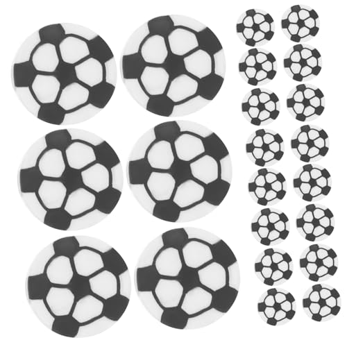 VILLFUL 100 Stück Perlenzubehör, Ton Halskette, Lose Perlen, Sportball Perlen, Halskettenperlen Zur Schmuckherstellung, Polymer Ton Perlen, Charms Für Tonperlen, Armbandherstellung, von VILLFUL