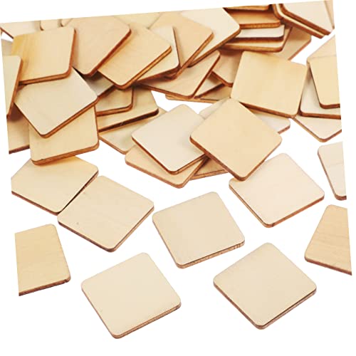 VILLFUL 100 Stück Quadratische Holzspäne, Holzrechtecke Zum Basteln, DIY Holzhandwerk, Quadratische Scheiben, DIY Holzblöcke Zum Basteln, Unbehandelte Holzquadrate, DIY Bastelarbeiten, VILLFUL 100 Stück Quadratische Holzspäne, Holzrechtecke Zum Basteln, DIY Holzhandwerk, Quadratische Scheiben, DIY Holzblöcke Zum Basteln, Unbehandelte Holzquadrate, DIY Bastelarbeiten, von VILLFUL