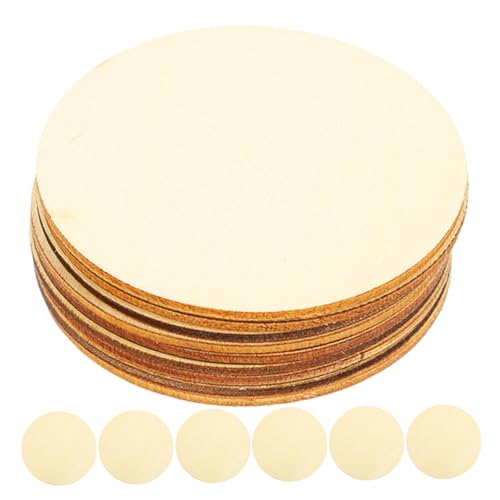 VILLFUL 100 Stück Runde Unbehandelte Holzscheiben für DIY Bastelarbeiten Holzscheiben für Kunstprojekte Vielseitige Holzkreise für Dekoration Gravur Malerei und Handwerk VILLFUL 100 Stück Runde Unbehandelte Holzscheiben für DIY Bastelarbeiten Holzscheiben für Kunstprojekte Vielseitige Holzkreise für Dekoration Gravur Malerei und Handwerk von VILLFUL