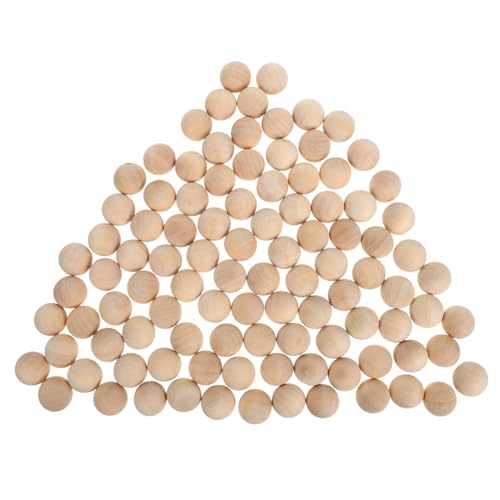 VILLFUL 100 Stück Runde Unbohrte Holzkugeln Aus Massivholz Für DIY Schmuck Basteln Und Dekoration Natürliche Unfertige Holzperlen Für Handwerksprojekte VILLFUL 100 Stück Runde Unbohrte Holzkugeln Aus Massivholz Für DIY Schmuck Basteln Und Dekoration Natürliche Unfertige Holzperlen Für Handwerksprojekte von VILLFUL