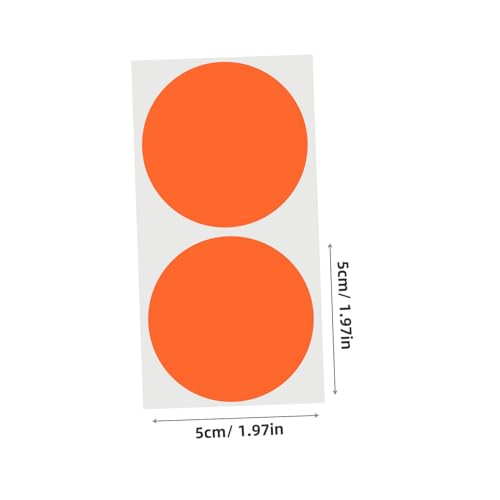 VILLFUL 100 Stück Selbstklebende Bunte Runde Dot Sticker Neon Aufkleber Praktisch Für DIY Tagebuch Geschenk Dekoration Leicht Abziehbar Ohne Rückstände VILLFUL 100 Stück Selbstklebende Bunte Runde Dot Sticker Neon Aufkleber Praktisch Für DIY Tagebuch Geschenk Dekoration Leicht Abziehbar Ohne Rückstände von VILLFUL