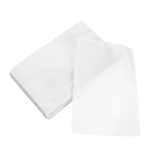 VILLFUL 100 Stück Selbstklebende Versandtaschen Transparent Lieferscheintaschen mit Großem Fassungsvermögen für Verpackung Mailing Dokumentenlagerung Vielseitig Einsetzbar von VILLFUL