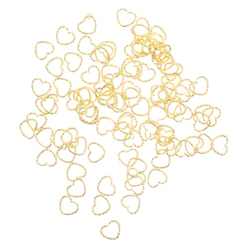 VILLFUL 100 Stück Teiliges Herzförmige Schlüsselringe aus Langlebiger für Schmuckherstellung DIY Anhänger verbindung Ringe mit Glatten Kanten für Bastelprojekte und Schmuckzubehör VILLFUL 100 Stück Teiliges Herzförmige Schlüsselringe aus Langlebiger für Schmuckherstellung DIY Anhänger verbindung Ringe mit Glatten Kanten für Bastelprojekte und Schmuckzubehör von VILLFUL