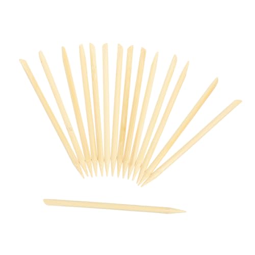 VILLFUL 100 Stück Teiliges Kratzstifte aus Natürlichem Bambus Doppelseitige DIY Scratch Tools mit Spitzem und Flachem Ende Sicher Polierte Stylus Sticks für Erwachsene Originelles VILLFUL 100 Stück Teiliges Kratzstifte aus Natürlichem Bambus Doppelseitige DIY Scratch Tools mit Spitzem und Flachem Ende Sicher Polierte Stylus Sticks für Erwachsene Originelles von VILLFUL