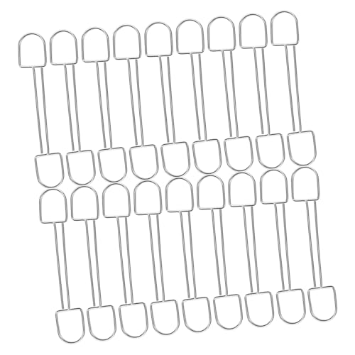VILLFUL 100 Stück Tischkartenhalter Clip aus Stabilem für Hochzeiten Büro und Diy Projekte Zuverlässiger Fotohalter und Memo Clip für Veranstaltungen Silberfarbene Runde Halterung VILLFUL 100 Stück Tischkartenhalter Clip aus Stabilem für Hochzeiten Büro und Diy Projekte Zuverlässiger Fotohalter und Memo Clip für Veranstaltungen Silberfarbene Runde Halterung von VILLFUL