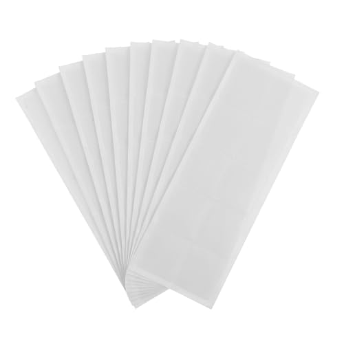 VILLFUL 100 Stück Transparente Selbstklebende Schmuckaufbewahrungstaschen Weichem PVC für Schmuckdisplay und Diy Zubehör Leicht zu Befestigen Robust und Flexibel von VILLFUL