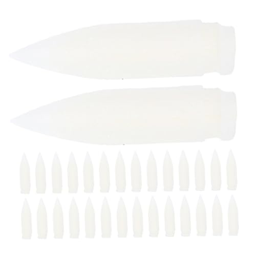VILLFUL 100 Stück Weiche Nylon Nibs für Dauerhafte Marker Kompatibel mit Verschiedenen Malwerkzeugen für Künstler und Studenten von VILLFUL