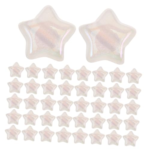 VILLFUL 100 Stück Weiße Matte Sternperlen aus Kunststoff Sternförmige Spacer-perlen für DIY Schmuckherstellung Geeignet für Halsketten Armbänder Ohrringe und Bastelprojekte VILLFUL 100 Stück Weiße Matte Sternperlen aus Kunststoff Sternförmige Spacer-perlen für DIY Schmuckherstellung Geeignet für Halsketten Armbänder Ohrringe und Bastelprojekte von VILLFUL