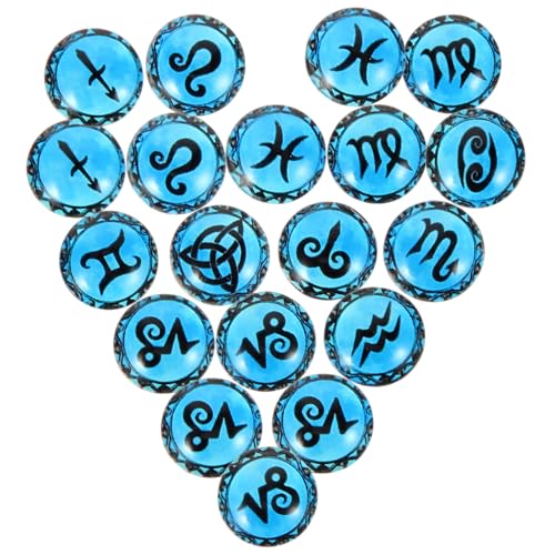 VILLFUL 100 Stück Glas-patches Flache Patches Diy-schmuckdekor Glascabochons Für Ohrringe Ringe Halsketten von VILLFUL