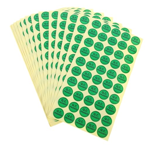 VILLFUL 1000 Stück Inspektions Pass Aufkleber Versand Qc Tags Aufkleber Für Qc Bestandene Aufkleber Etiketten Aufkleber Testaufkleber Etikettenaufkleber Inventaraufkleber Lagergeprüfte VILLFUL 1000 Stück Inspektions Pass Aufkleber Versand Qc Tags Aufkleber Für Qc Bestandene Aufkleber Etiketten Aufkleber Testaufkleber Etikettenaufkleber Inventaraufkleber Lagergeprüfte von VILLFUL