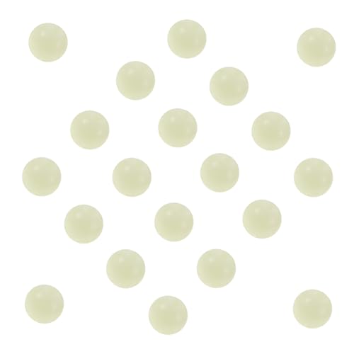 100Stücke Glasperlen Kit Leuchtende DIY Schmuckperlen für Armbänder für Bastelprojekte und Wohnkultur von VILLFUL