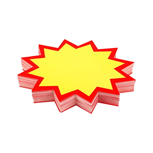 VILLFUL 100Stücke Kreative Preisschilder aus Preisschilder für Lebensmittelgeschäfte und Einzelhandel Langlebig und Praktisch Schmuck von VILLFUL