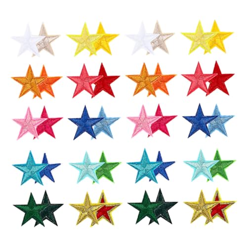 VILLFUL 102 Stück Teiliges Dekorative Stern Applikationen Polyester Bügelbare Stern Patches für Diy Projekte für Kleidung Hüte Rucksäcke und Mehr VILLFUL 102 Stück Teiliges Dekorative Stern Applikationen Polyester Bügelbare Stern Patches für Diy Projekte für Kleidung Hüte Rucksäcke und Mehr von VILLFUL
