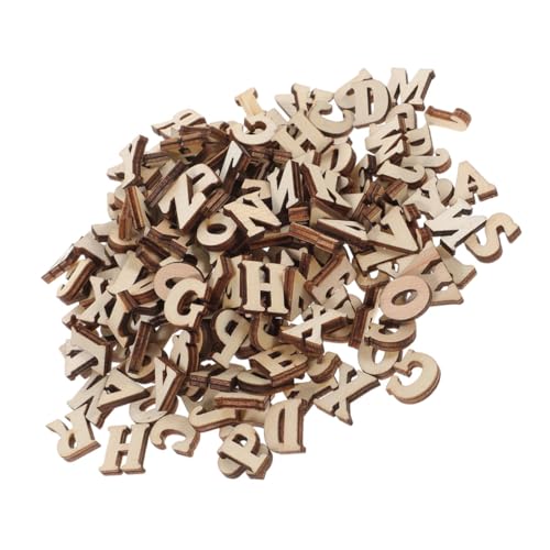 VILLFUL 104 Stück Teiliges Naturfarbener Unbearbeiteter Holzbuchstaben für DIY Bastelprojekte Glatte Oberfläche zum Bemalen Dekorative Holzapplikationen für Wand Fenster Tisch für VILLFUL 104 Stück Teiliges Naturfarbener Unbearbeiteter Holzbuchstaben für DIY Bastelprojekte Glatte Oberfläche zum Bemalen Dekorative Holzapplikationen für Wand Fenster Tisch für von VILLFUL