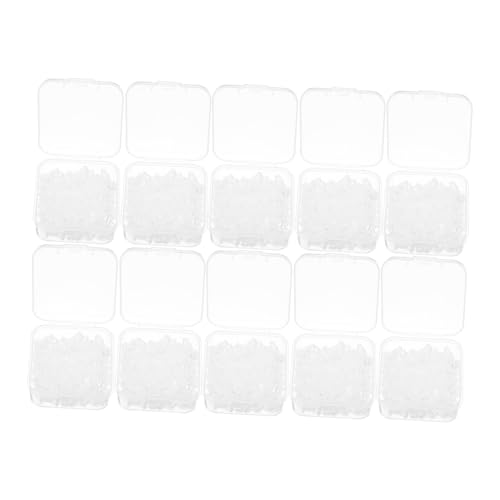 VILLFUL 10Er Schachtel Silikon Ohrstecker-verschlüsse Transparent Weiche Ohrmuschel-sicherheitsrückseiten Für DIY Ohrstecker Haken Creolen Zubehör Sanfte Passform Für Empfindliche Ohren von VILLFUL